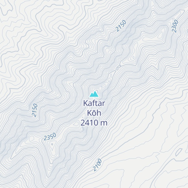Map of Kaftar Kōh