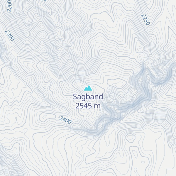 Map of Sagband