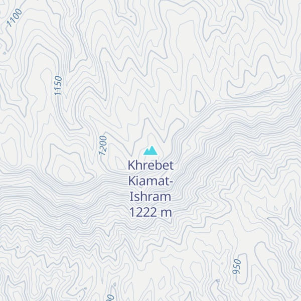 Map of Khrebet Kiamat-Ishram