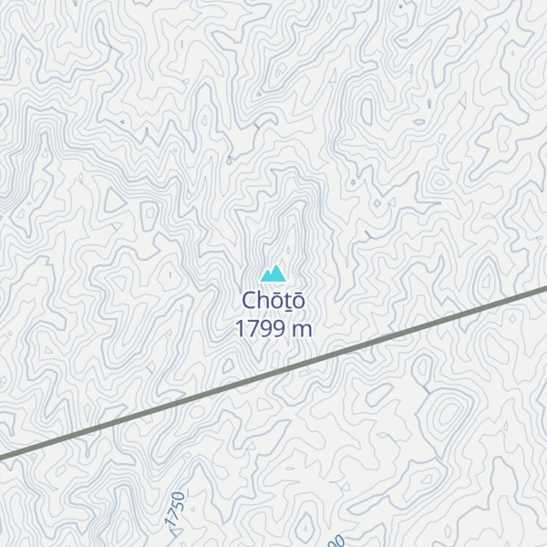 Map of Chōṯō