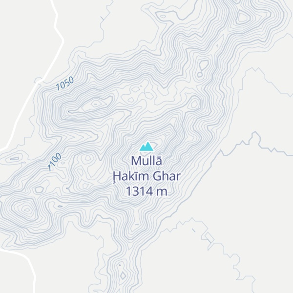 Map of Mullā Ḩakīm Ghar