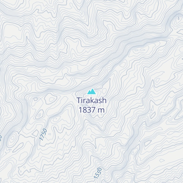 Map of Tirakash