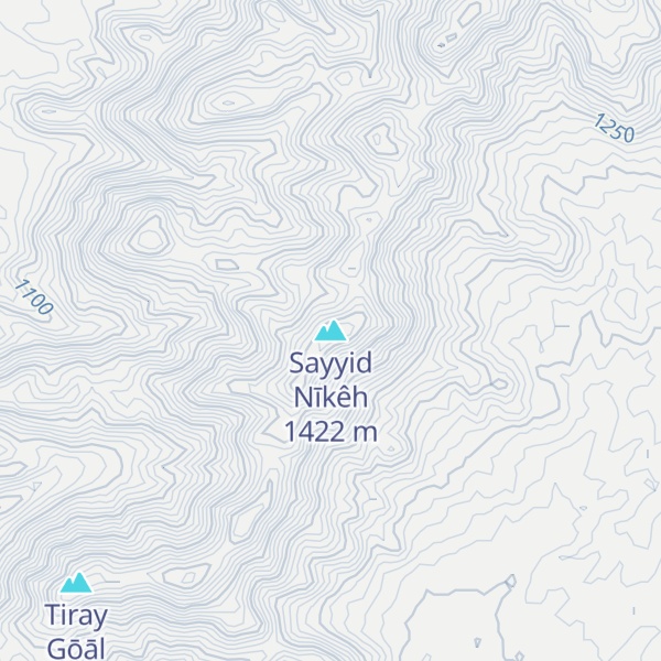 Map of Sayyid Nīkêh