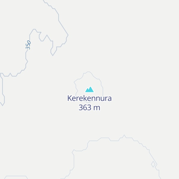 Map of Kerekennura