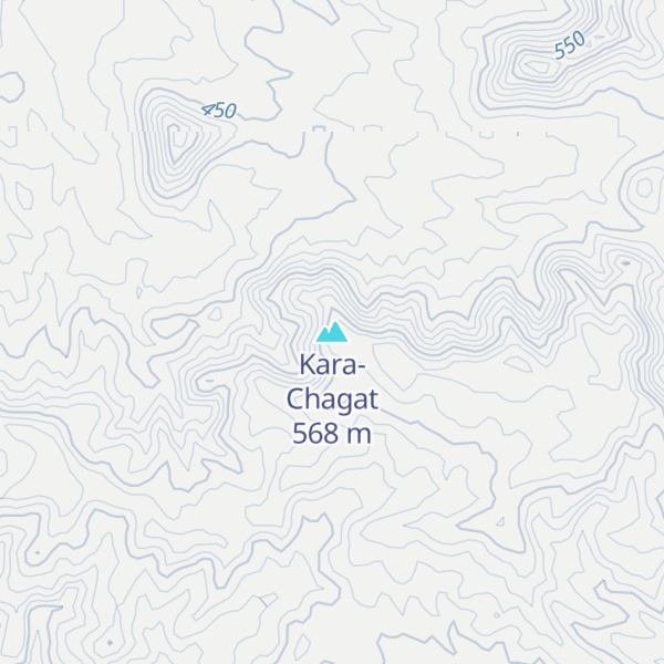 Map of Kara-Chagat