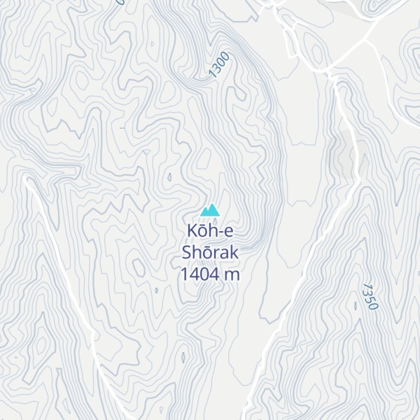 Map of Kōh-e Shōrak