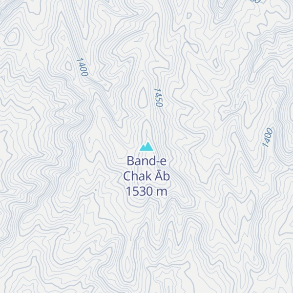 Map of Band-e Chak Āb