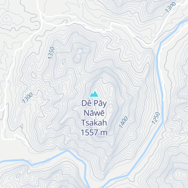 Map of Dê Pāy Nāwē Tsakah
