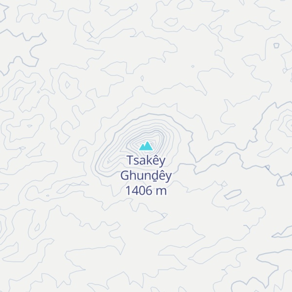 Map of Tsakêy Ghunḏêy
