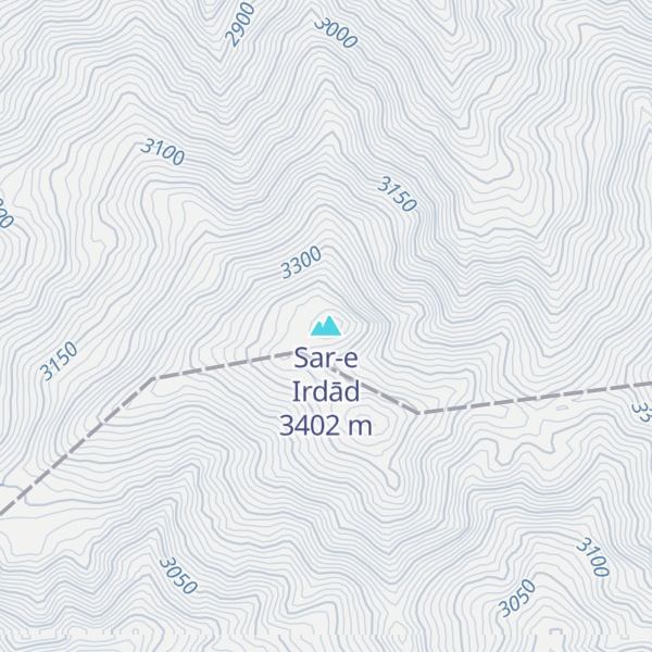 Map of Sar-e Irdād
