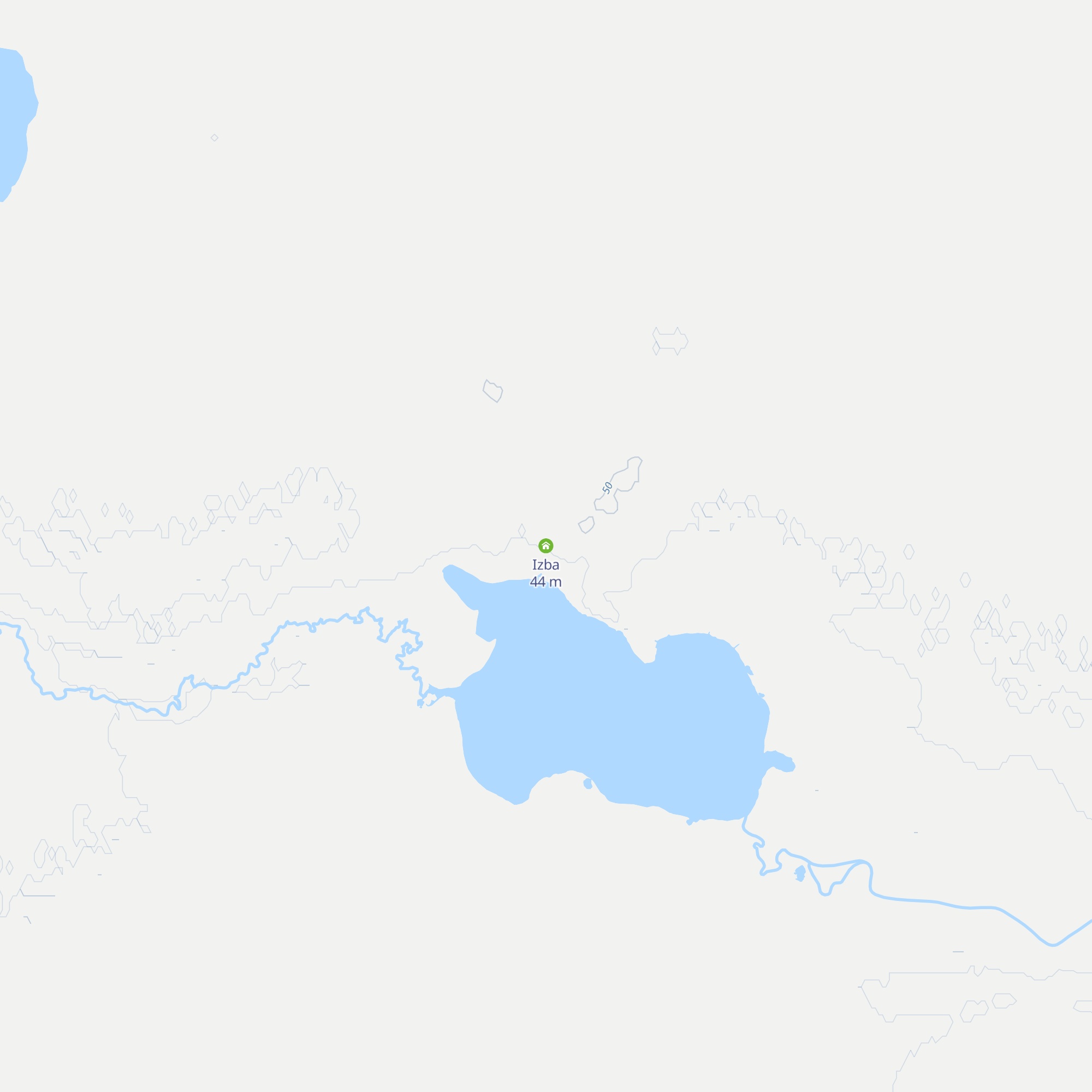 Izba map