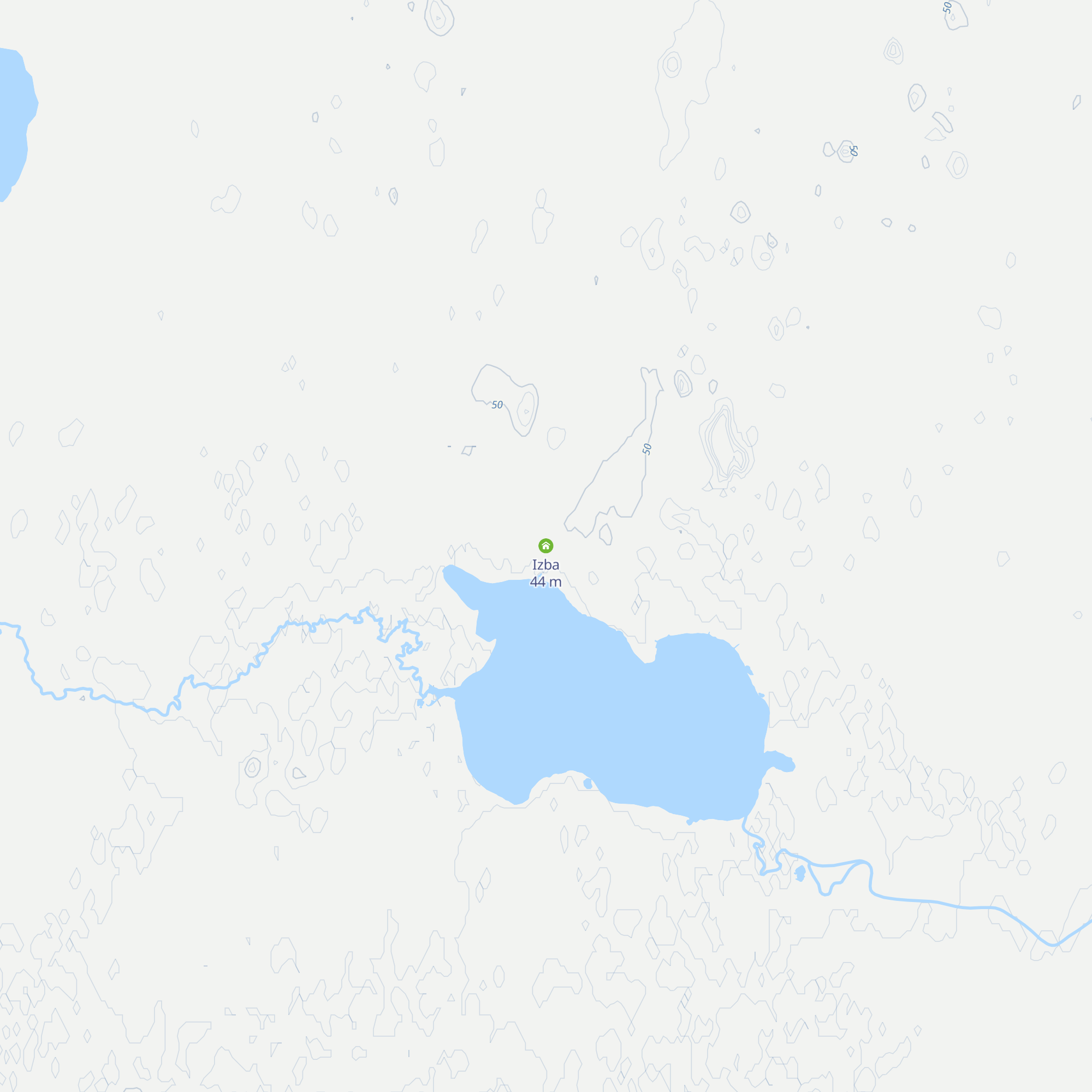 Izba map