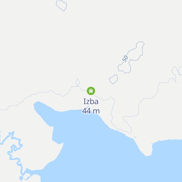 Map of Izba