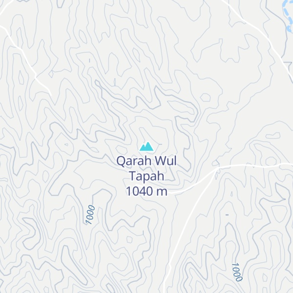 Map of Qarah Wul Tapah