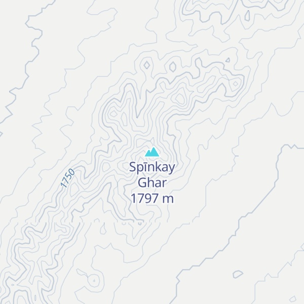 Map of Spīnkay Ghar