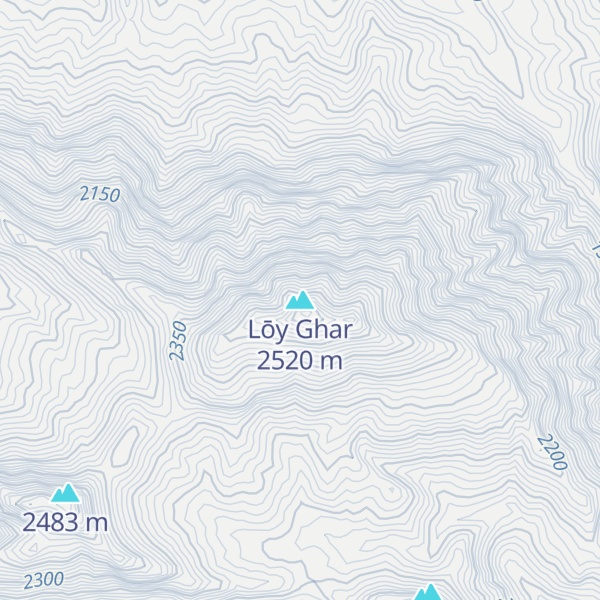 Map of Lōy Ghar