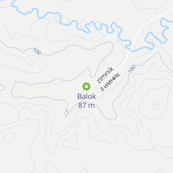 Map of Balok