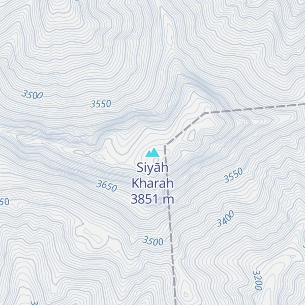 Map of Siyāh Kharah
