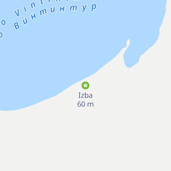 Map of Izba