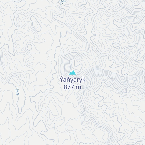 Map of Ýaňyaryk
