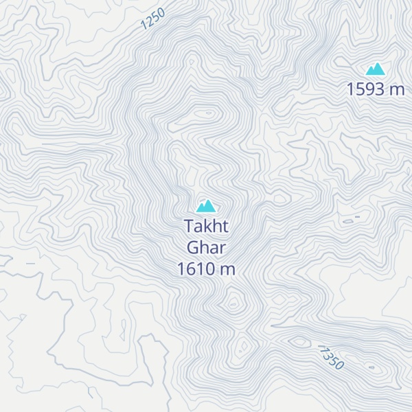 Map of Takht Ghar