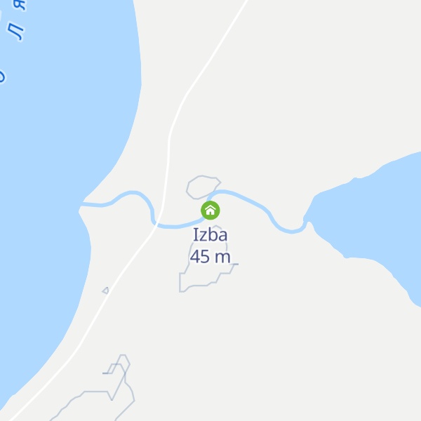 Map of Izba