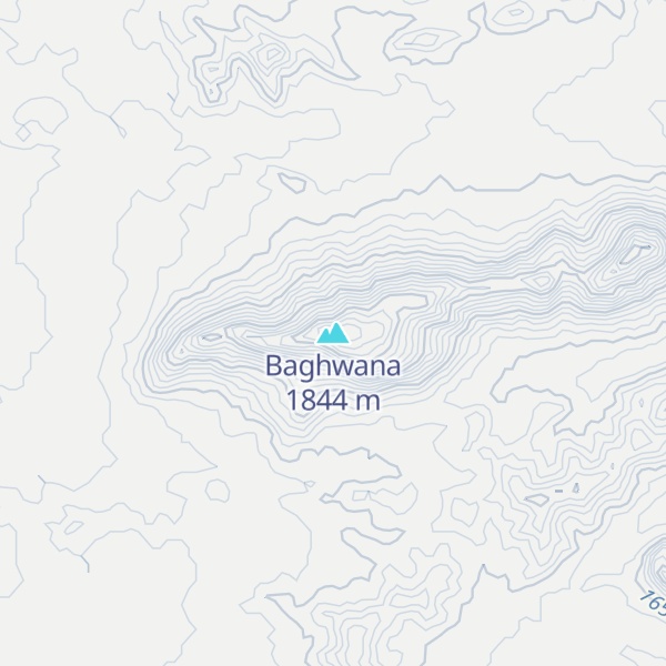 Map of Baghwana