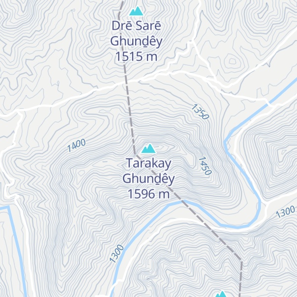 Map of Tarakay Ghunḏêy
