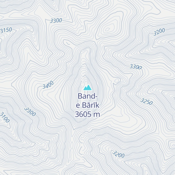 Map of Band-e Bārīk