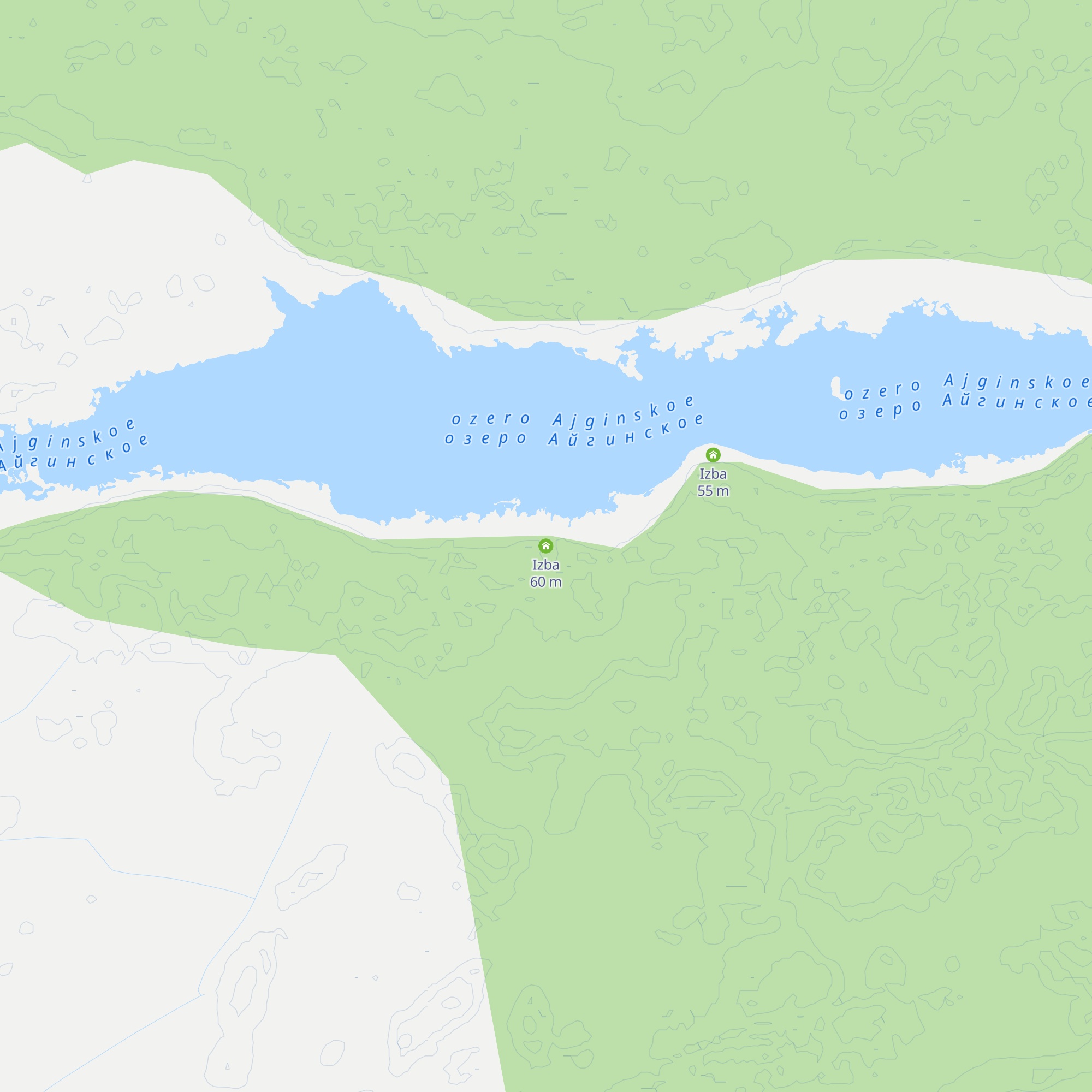 Izba map