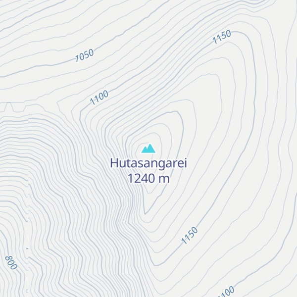 Map of Hutasangarei