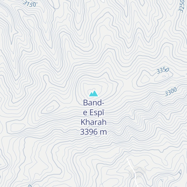 Map of Band-e Espī Kharah
