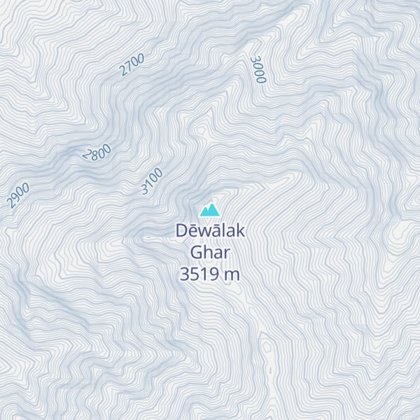 Map of Dēwālak Ghar