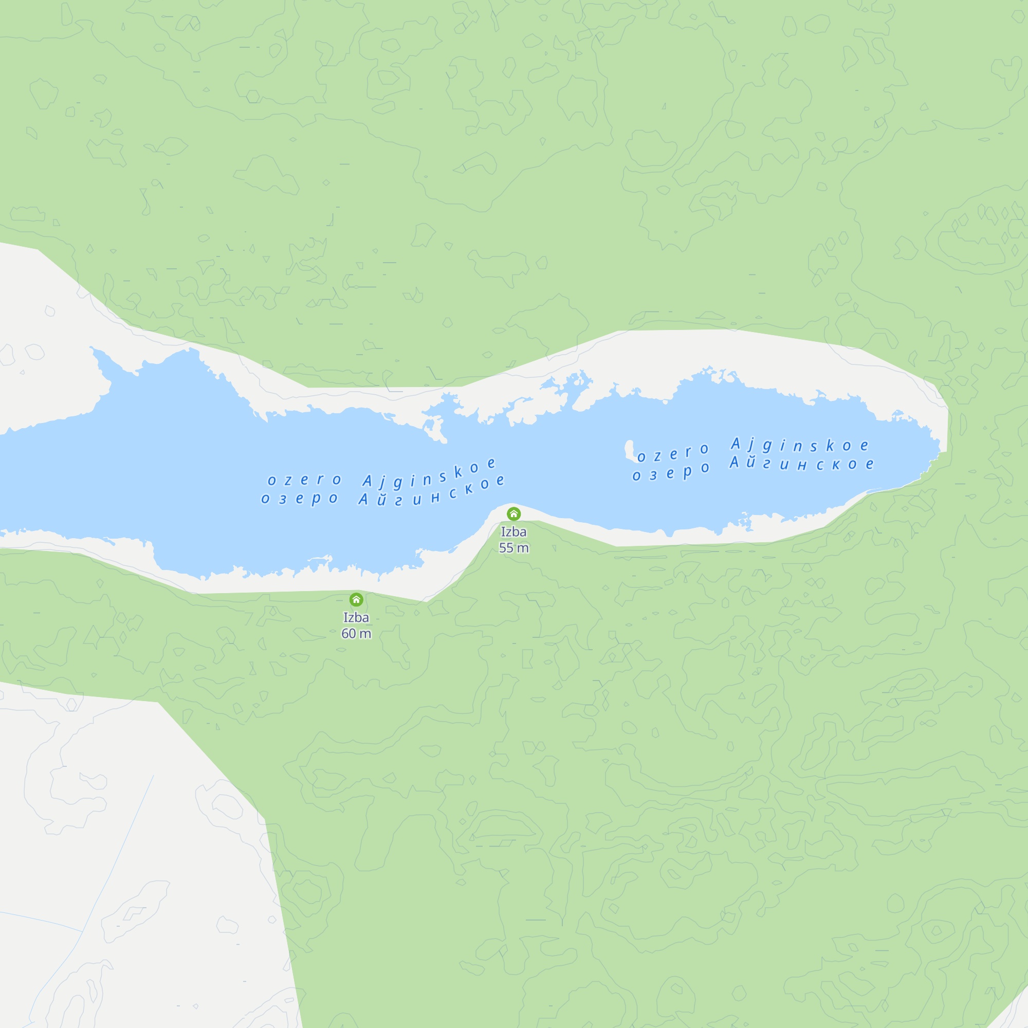 Izba map