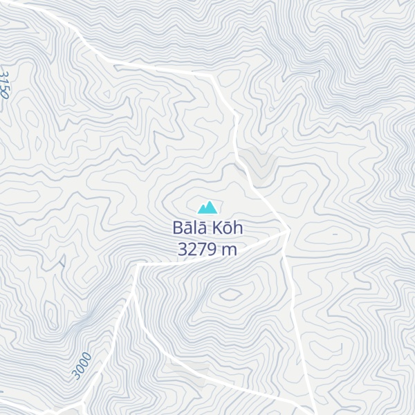Map of Bālā Kōh