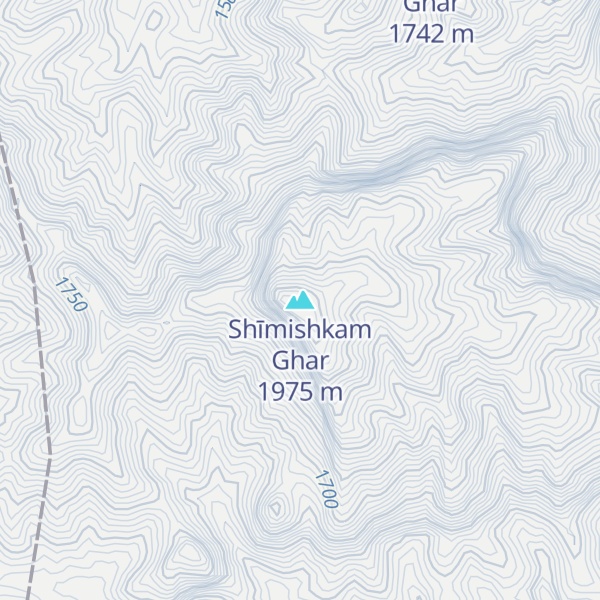 Map of Shīmishkam Ghar