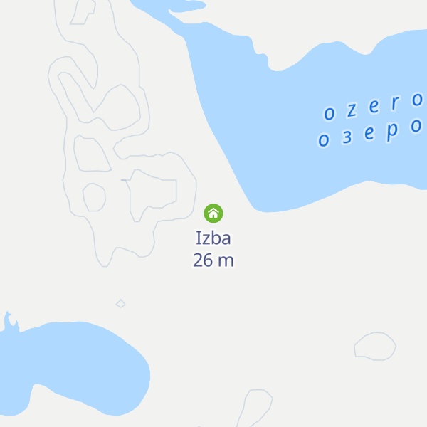 Map of Izba