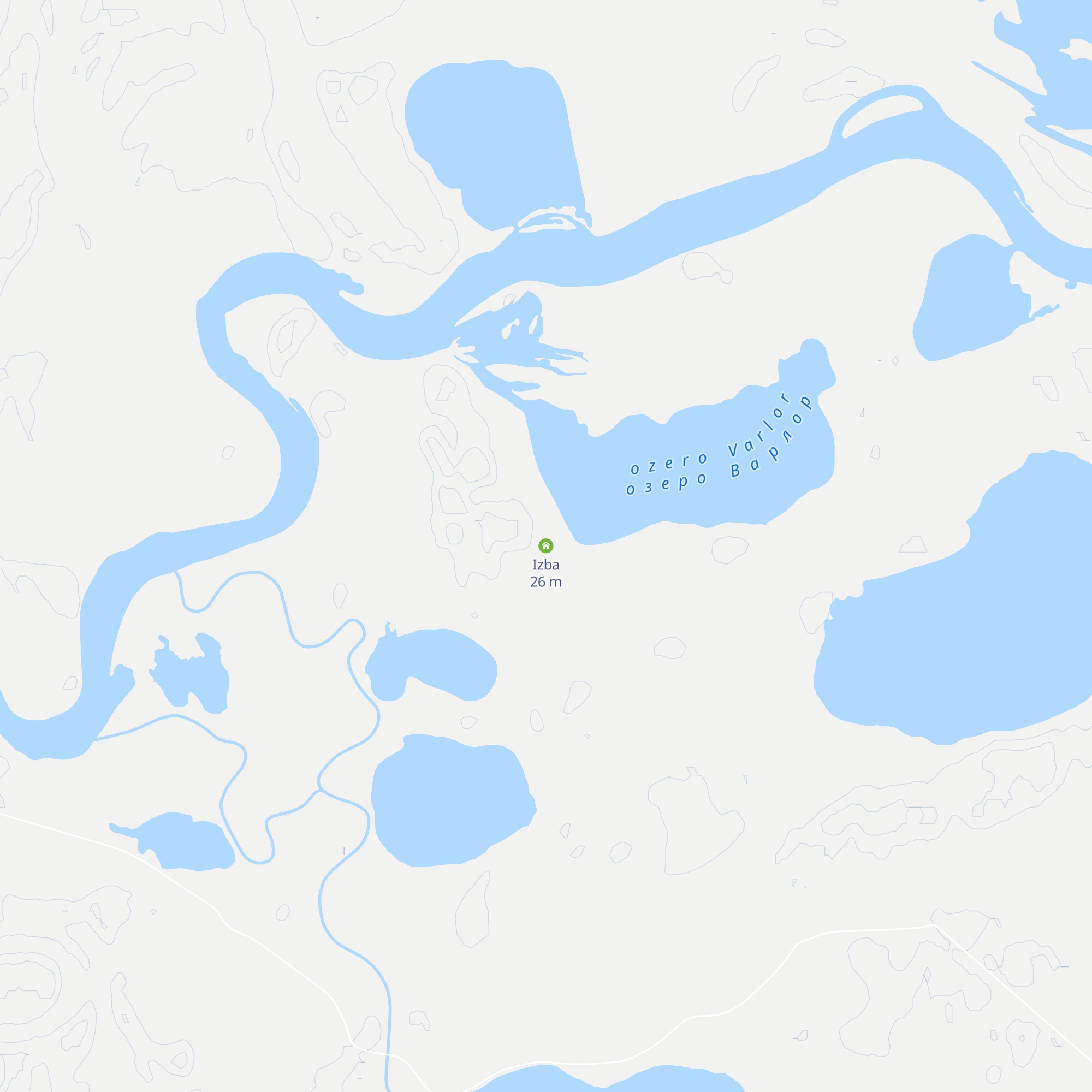 Izba map
