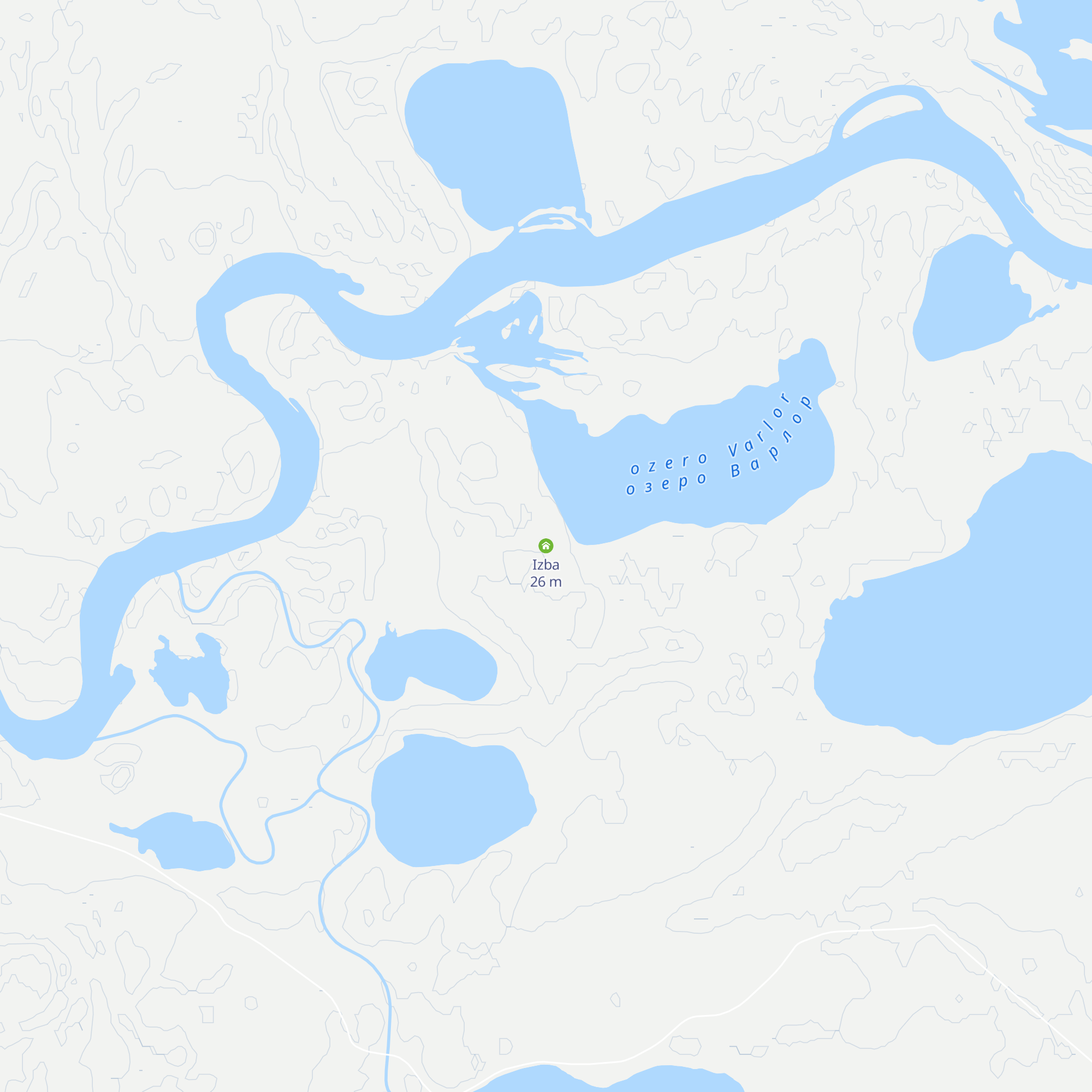 Izba map