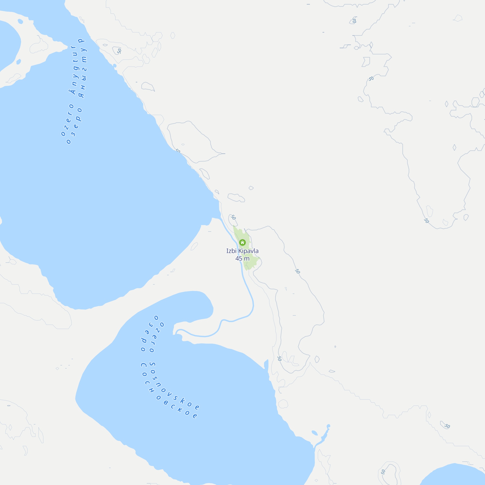 Izbi Kipavla map