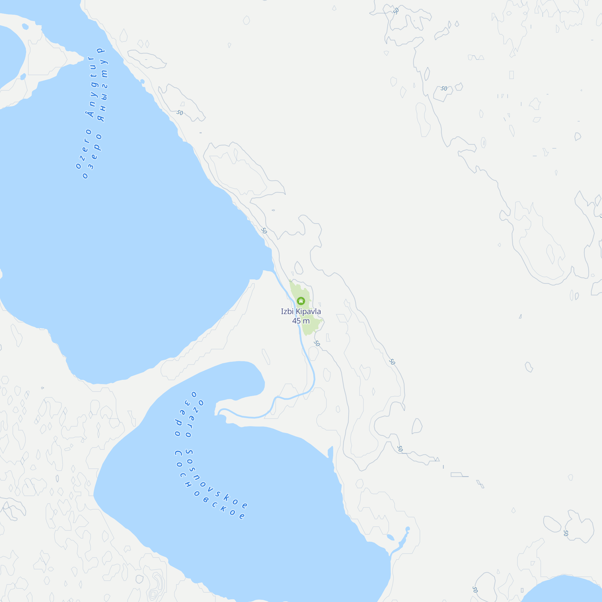 Izbi Kipavla map
