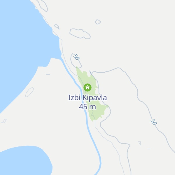 Map of Izbi Kipavla