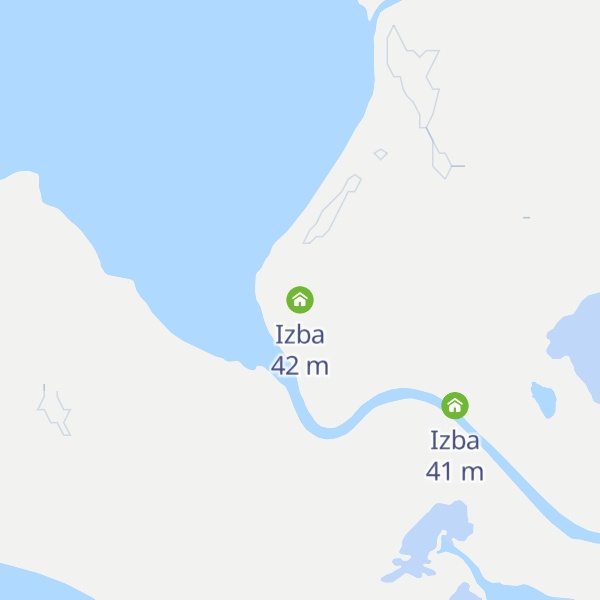 Map of Izba