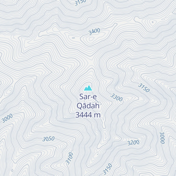 Map of Sar-e Qādah