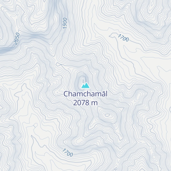 Map of Chamchamāl