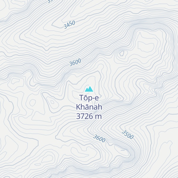 Map of Tōp-e Khānah