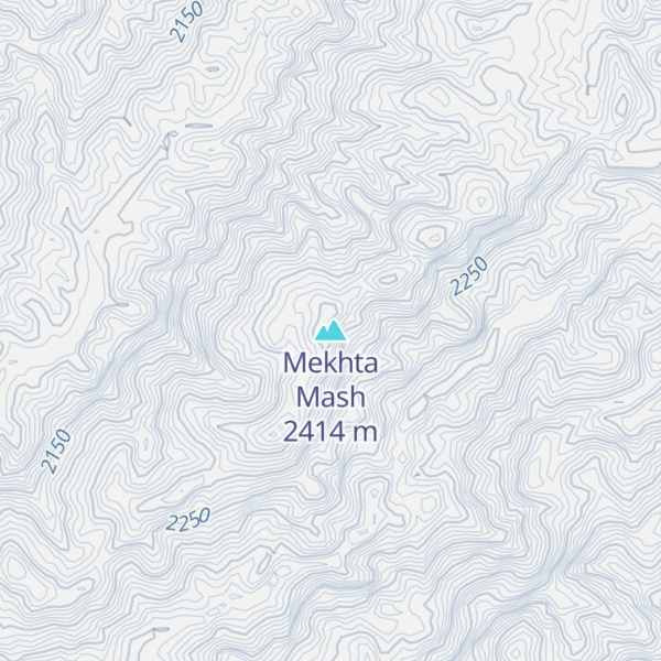Map of Mekhta Mash