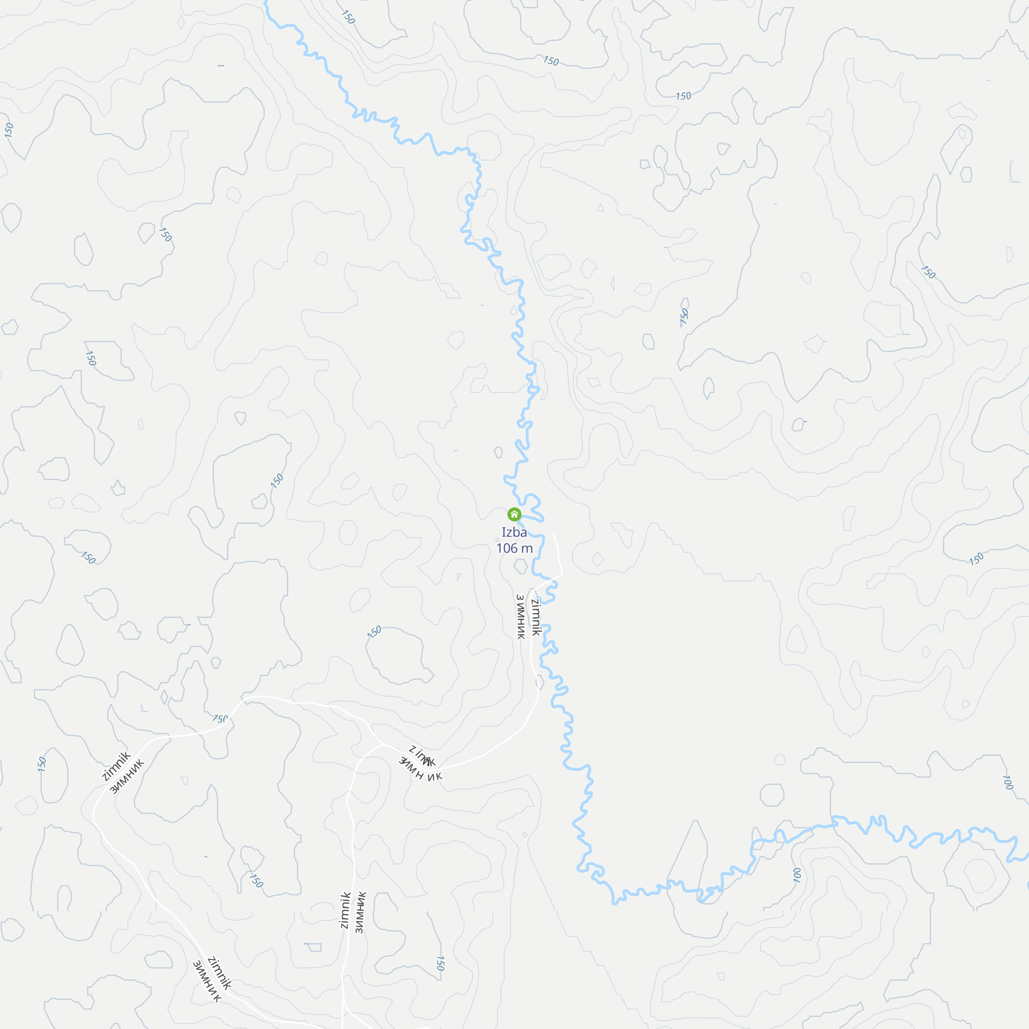 Izba map
