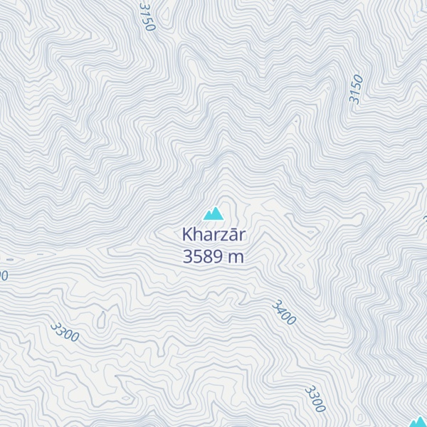 Map of Kharzār