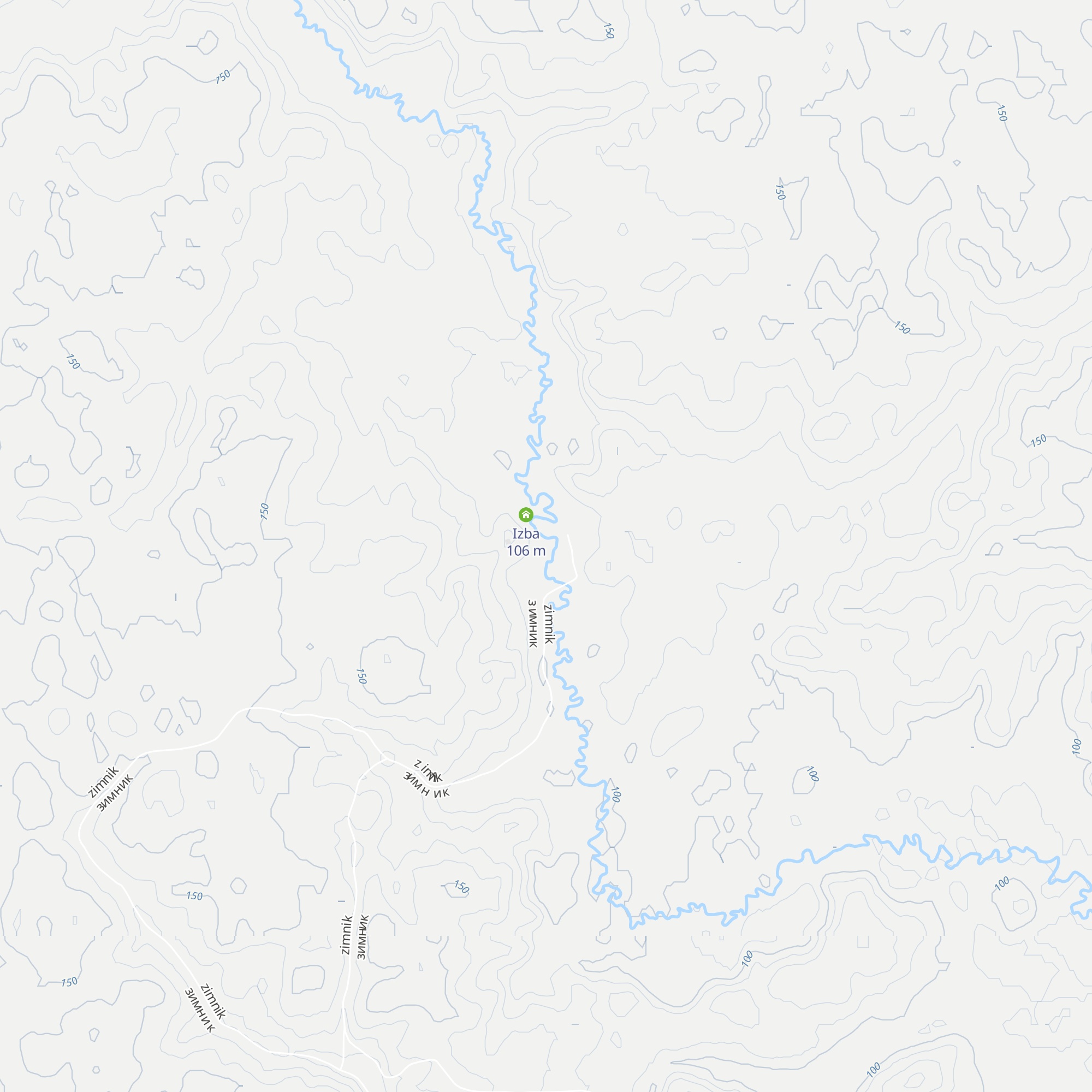 Izba map